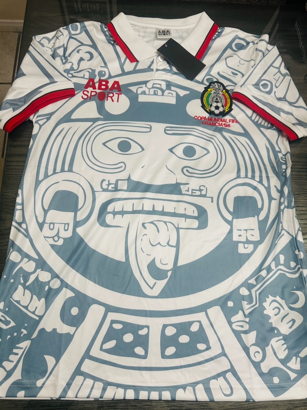 MEXICO JERSEY 1998 SIZE XL WHITE